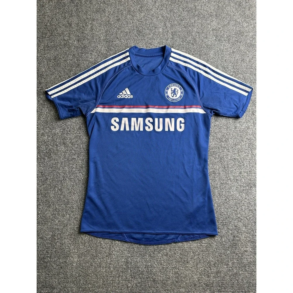 Mens Soccer Jersey Adidas Chelsea FC 2013-14 Samsung, Size S